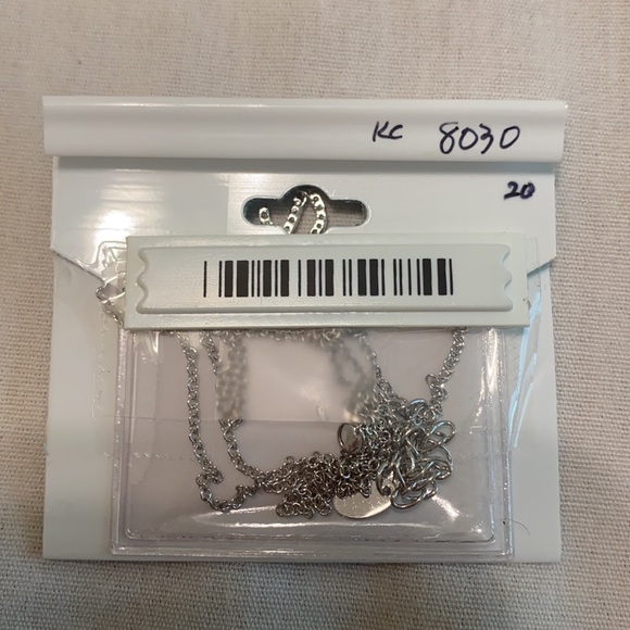 Sterling Silver & CZ Music Note Necklace NWT - Picture 3 of 4